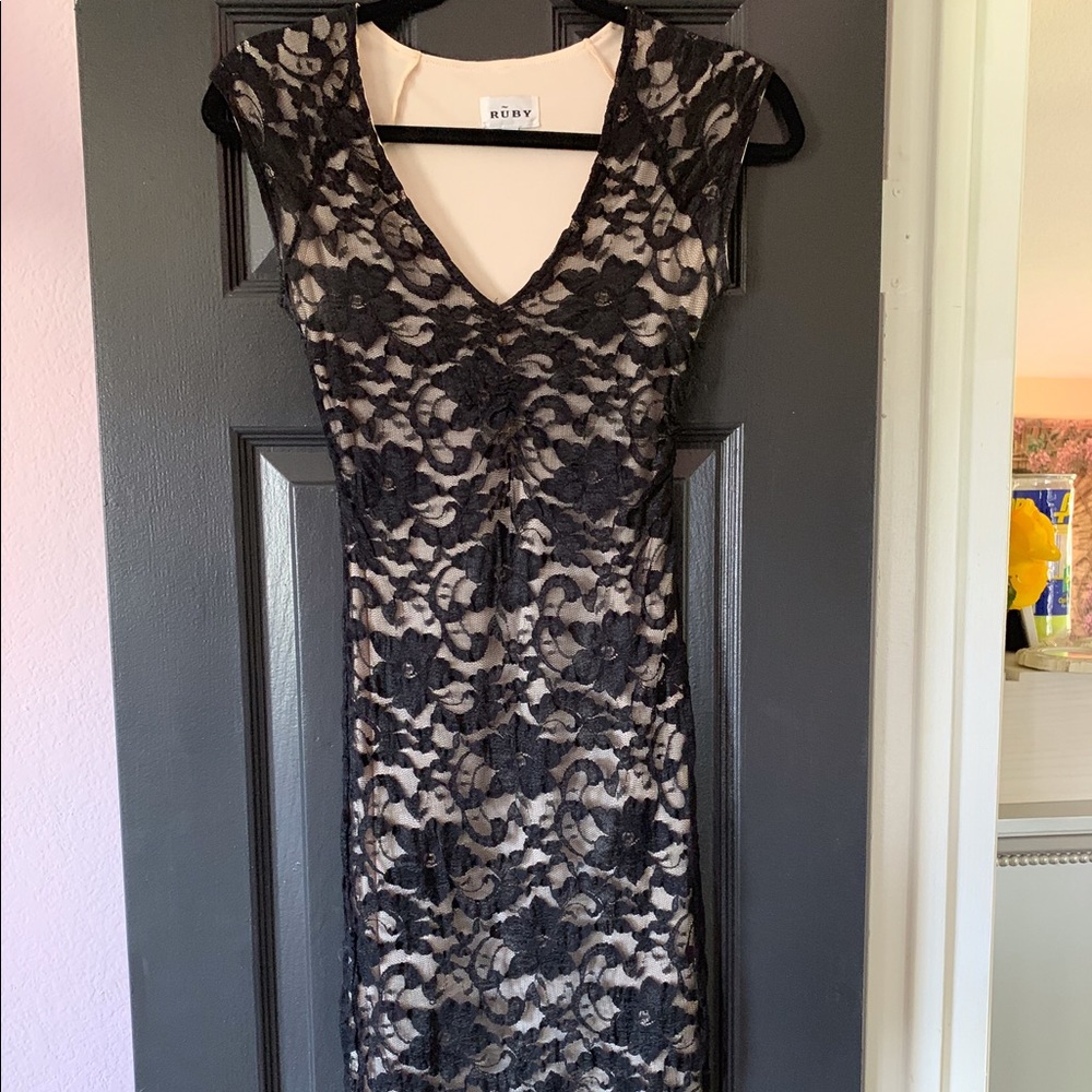 Ruby Brand Black lace dress